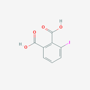 molecular formula C8H5IO4 B1295869 3-碘邻苯二甲酸 CAS No. 6937-34-4