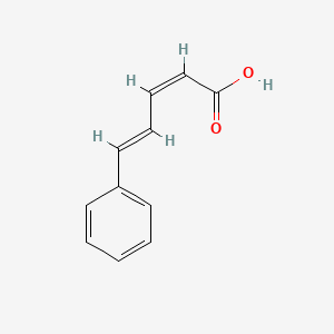 molecular formula C11H10O2 B12958754 (2Z,4E)-5-phenylpenta-2,4-dienoic acid CAS No. 28010-13-1