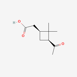 molecular formula C10H16O3 B1295889 cis-DL-Pinonic acid CAS No. 17879-35-5