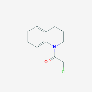molecular formula C11H12ClNO B1295890 2-chloro-1-(3,4-dihydroquinolin-1(2H)-yl)ethanone CAS No. 28668-58-8