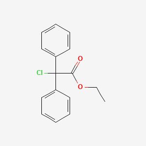 Ethyl chloro(diphenyl)acetate