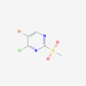 5-Bromo-4-chloro-2-(methylsulfonyl)pyrimidine