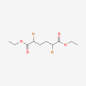 (2R,5S)-rel-Diethyl 2,5-dibromohexanedioate