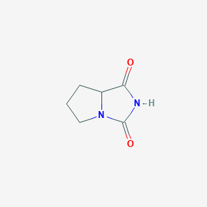 tetrahydro-1H-pyrrolo[1,2-c]imidazole-1,3(2H)-dione