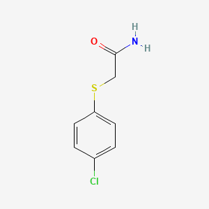 2-[(4-Chlorophenyl)sulfanyl]acetamide