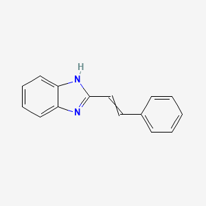 2-(2-Phenylethenyl)-1h-benzimidazole