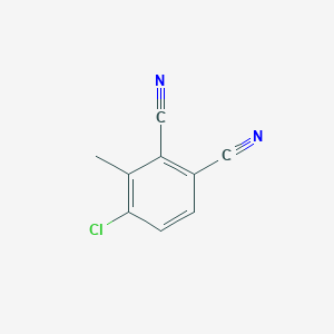 molecular formula C9H5ClN2 B12959303 4-Chloro-3-methylphthalonitrile 