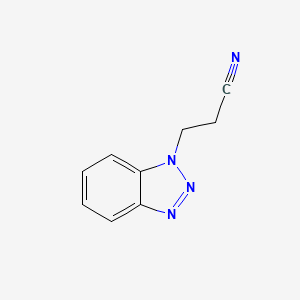 3-(1H-1,2,3-benzotriazol-1-yl)propanenitrile