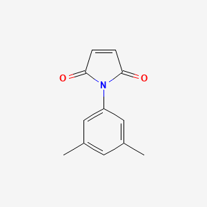 molecular formula C12H11NO2 B1295939 1-(3,5-Dimethylphenyl)-1H-pyrrole-2,5-dione CAS No. 65833-09-2