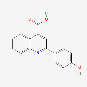 2-(4-Hydroxyphenyl)quinoline-4-carboxylic acid
