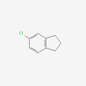 molecular formula C9H9Cl B1295948 5-Chloro-2,3-dihydro-1h-indene CAS No. 60669-08-1