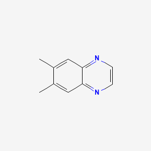 molecular formula C10H10N2 B1295950 6,7-Dimethylquinoxaline CAS No. 7153-23-3
