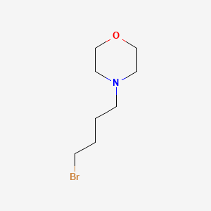 molecular formula C8H16BrNO B12959511 4-(4-Bromobutyl)morpholine 