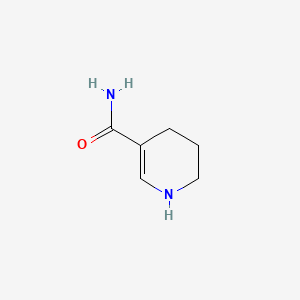 molecular formula C6H10N2O B1295967 1,4,5,6-Tetrahydropyridine-3-carboxamide CAS No. 7032-11-3