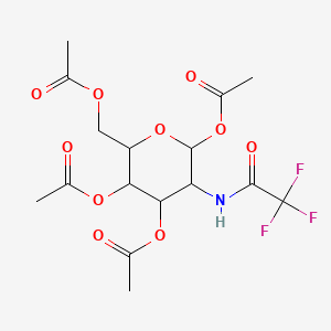 molecular formula C16H20F3NO10 B1295976 1,3,4,6-Tetra-O-acetyl-2-deoxy-2-trifluoracetamido-D-glucose CAS No. 7139-63-1