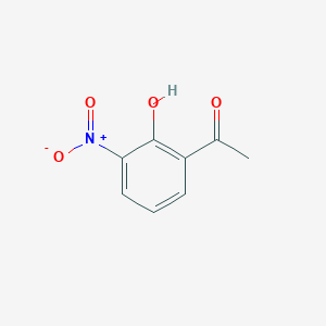 molecular formula C8H7NO4 B1295978 1-(2-羟基-3-硝基苯基)乙酮 CAS No. 28177-69-7