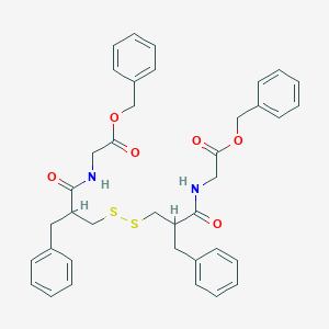 molecular formula C₃₈H₄₀N₂O₆S₂ B129598 Deacetyl Racecadotril Disulfide CAS No. 141437-88-9