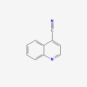 molecular formula C10H6N2 B1295981 Quinoline-4-carbonitrile CAS No. 2973-27-5