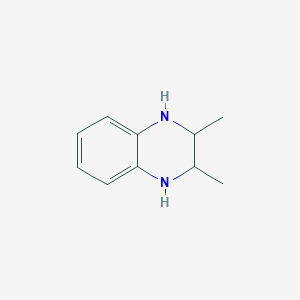 molecular formula C10H14N2 B1295983 2,3-Dimethyl-1,2,3,4-tetrahydroquinoxaline CAS No. 7739-04-0