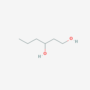 molecular formula C6H14O2 B1295985 1,3-Hexanediol CAS No. 21531-91-9