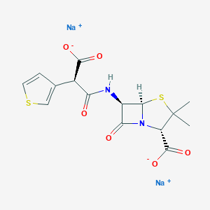 molecular formula C15H16N2NaO6S2 B001296 Ticarcillinsodium CAS No. 29457-07-6