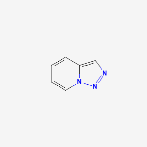molecular formula C6H5N3 B1296001 [1,2,3]Triazolo[1,5-a]pyridine CAS No. 274-59-9