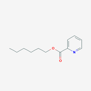 molecular formula C12H17NO2 B1296003 Hexyl picolinate CAS No. 5394-95-6
