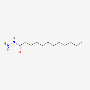 molecular formula C12H26N2O B1296006 Dodecanohydrazide CAS No. 5399-22-4