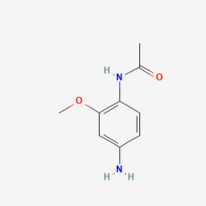 molecular formula C9H12N2O2 B1296009 N-(4-amino-2-methoxyphenyl)acetamide CAS No. 5329-15-7