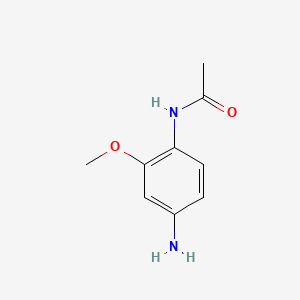 B1296009 N-(4-amino-2-methoxyphenyl)acetamide CAS No. 5329-15-7