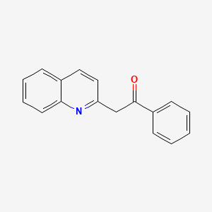 1-Phenyl-2-(quinolin-2-yl)ethanone