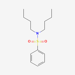 molecular formula C14H23NO2S B1296013 n,n-Dibutylbenzenesulfonamide CAS No. 5339-59-3