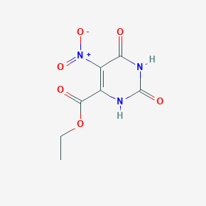 Ethyl 5-nitro-2,6-dioxo-1,2,3,6-tetrahydropyrimidine-4-carboxylate