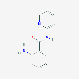 molecular formula C12H11N3O B1296031 2-Amino-n-pyridin-2-ylbenzamide CAS No. 29483-72-5