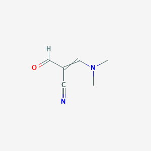 molecular formula C6H8N2O B1296036 2-Cyano-3-dimethylaminoacrolein 