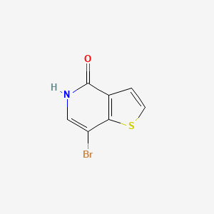 molecular formula C7H4BrNOS B1296042 7-Bromothieno[3,2-c]pyridin-4(5h)-one CAS No. 29079-94-5