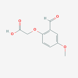 2-(2-Formyl-4-methoxyphenoxy)acetic acid
