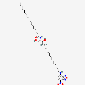 molecular formula C42H73N5O6 B12960475 N-[(E,2S,3R)-1,3-dihydroxy-18-[(4-nitro-2,1,3-benzoxadiazol-7-yl)amino]octadec-4-en-2-yl]octadecanamide 