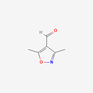 molecular formula C6H7NO2 B1296051 3,5-Dimethyl-4-Isoxazolecarbaldehyde CAS No. 54593-26-9