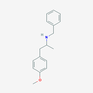 molecular formula C17H21NO B129606 N-benzyl-1-(4-methoxyphenyl)propan-2-amine CAS No. 43229-65-8
