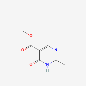 molecular formula C8H10N2O3 B1296066 Ethyl 4-hydroxy-2-methylpyrimidine-5-carboxylate CAS No. 53135-24-3