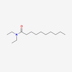 molecular formula C14H29NO B1296074 N,N-Diethyldecanamide CAS No. 2602-61-1