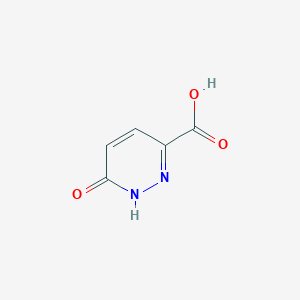 molecular formula C5H4N2O3 B1296083 6-Hydroxypyridazine-3-carboxylic acid CAS No. 37972-69-3