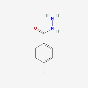 molecular formula C7H7IN2O B1296084 4-碘苯甲酰肼 CAS No. 39115-95-2