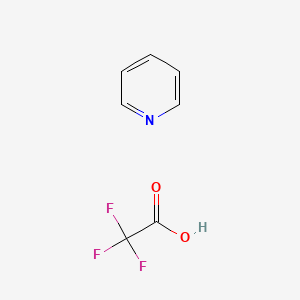 molecular formula C7H6F3NO2 B1296085 Pyridine trifluoroacetate CAS No. 464-05-1