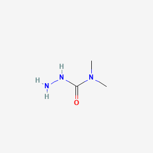 molecular formula C3H9N3O B1296086 3-Amino-1,1-dimethylurea CAS No. 40685-92-5