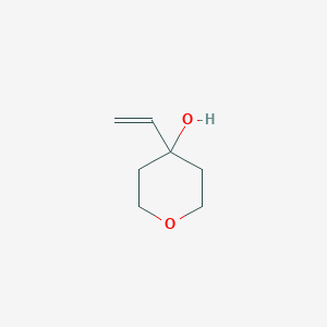 molecular formula C7H12O2 B1296088 4-Ethenyloxan-4-ol CAS No. 21378-19-8