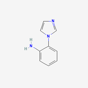 molecular formula C9H9N3 B1296094 2-(1H-imidazol-1-yl)aniline CAS No. 26286-54-4