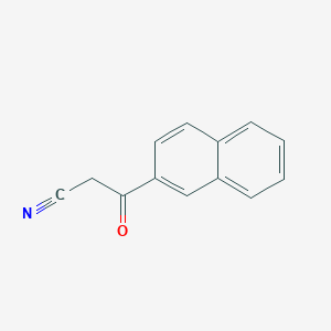 molecular formula C13H9NO B1296104 2-Naphthoylacetonitrile CAS No. 613-57-0