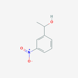 molecular formula C8H9NO3 B1296107 1-(3-Nitrophenyl)ethanol CAS No. 5400-78-2